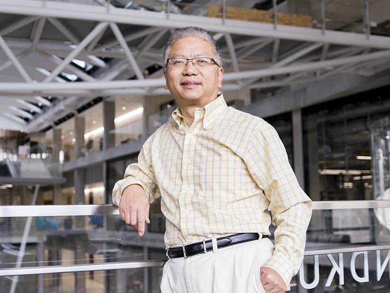 Alex Huang, Professor in Cockrell's Chandra Family Department of Electrical and Computer Engineering