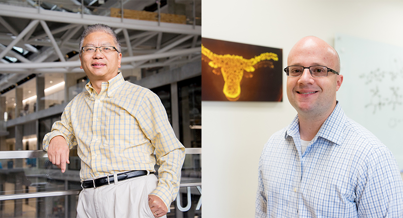 UT Austin TX engineering professors Alex Huang and Hal Alper