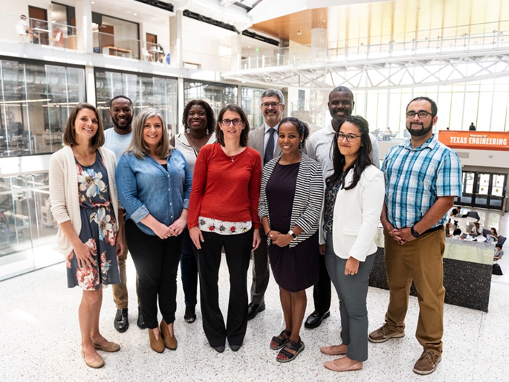 Christine Julien and the Center for Equity in Engineering staff